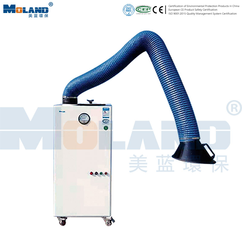 MLWF280-2.2kw-Mobile welding fume purifier-Manual cleaning