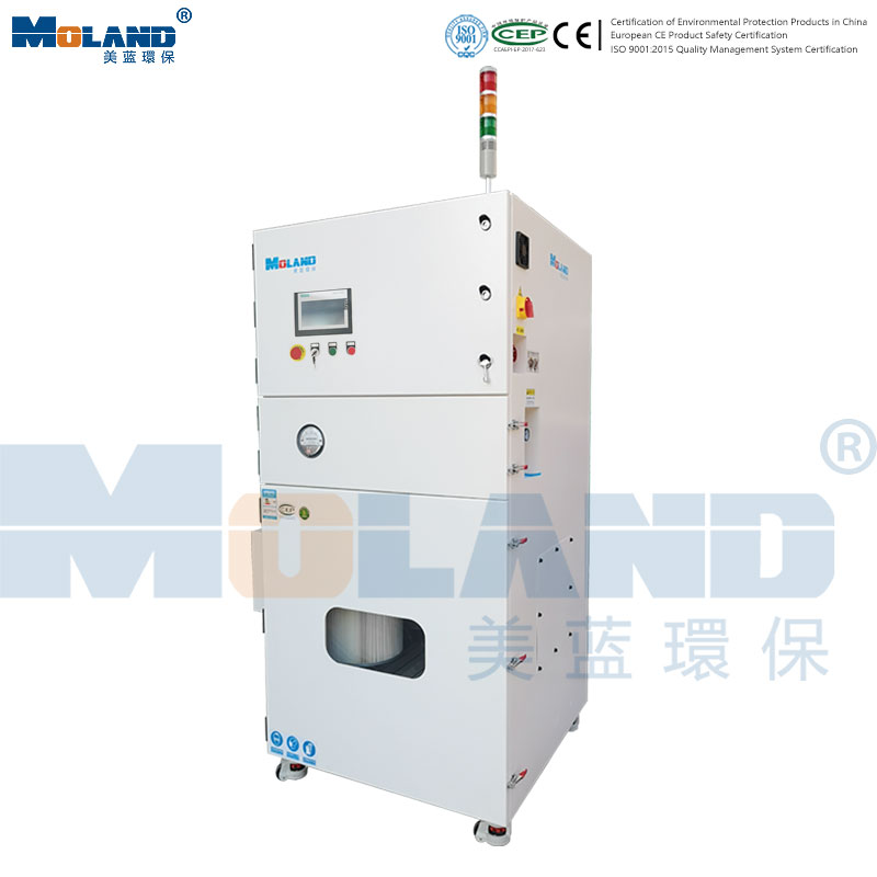 Circumferential seam welding  dust collector