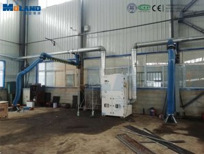 机械制造焊接烟尘净化系统竣工