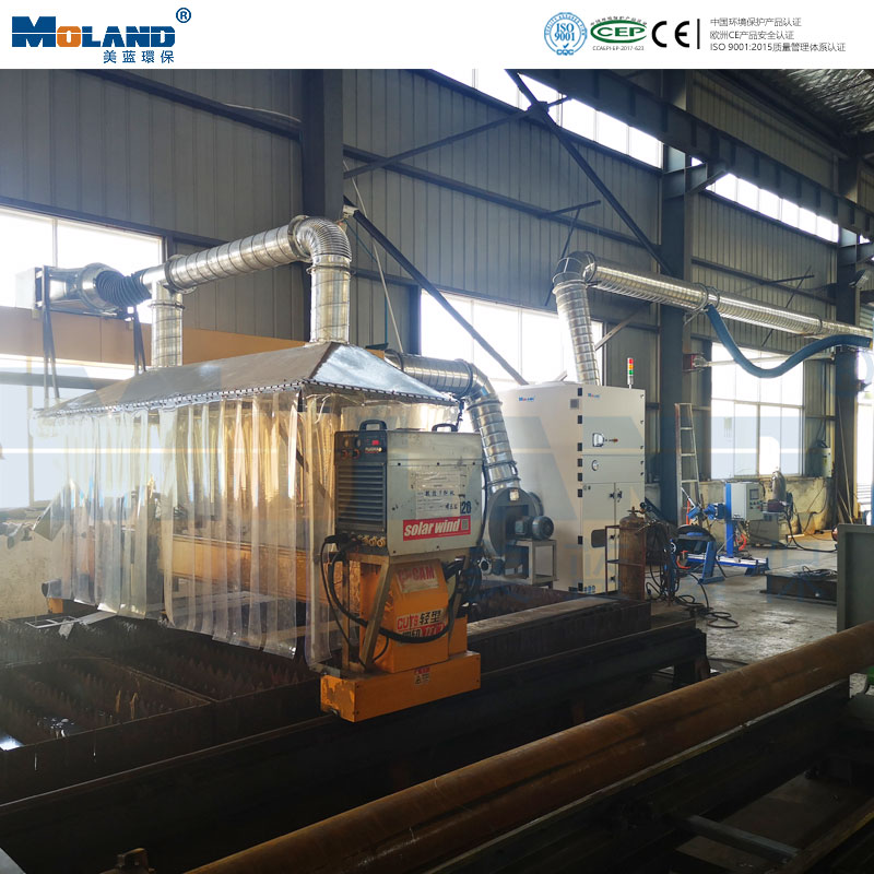 哪种等离子切割机除尘方案更适合您的工况？