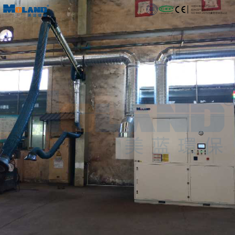 洛阳地区车间焊接集中除尘现场案例解析