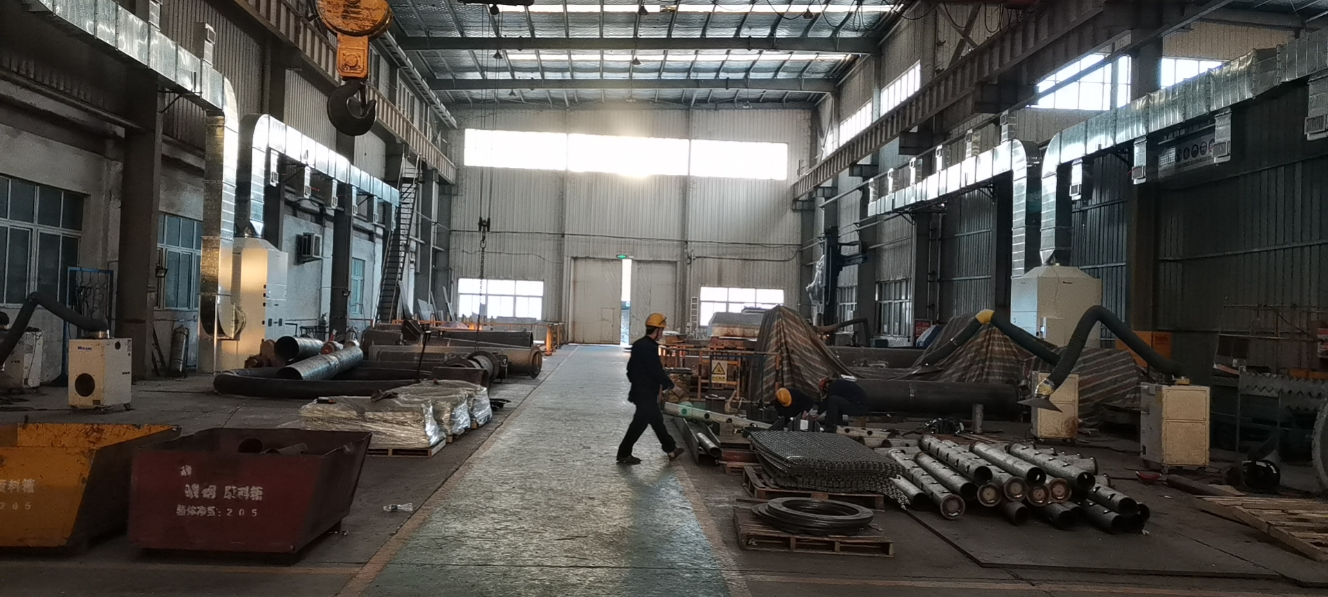 美蓝环保—吹吸式整体厂房治理